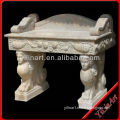 White marble basin with pedestal (YL-Y105)